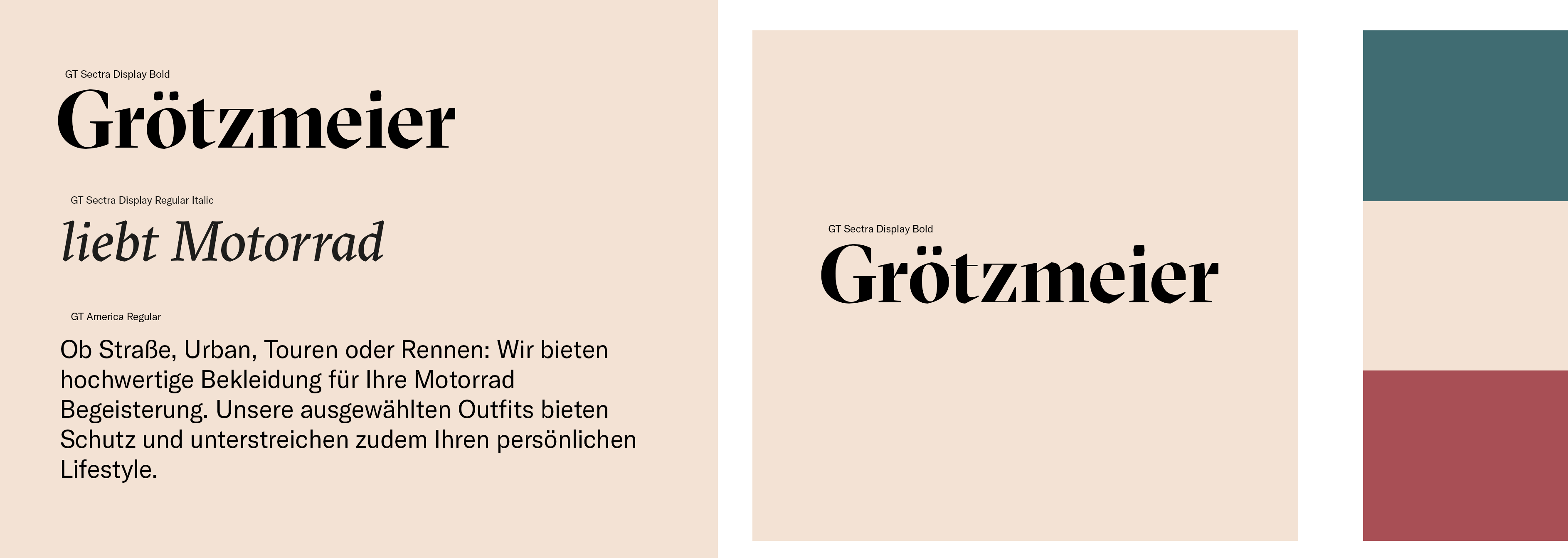 Typeface von Grilli Type